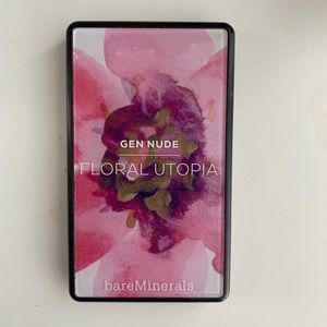 B1G1 Free bareMinerals Gen Nude eyeshadow palette floral utopia bloom